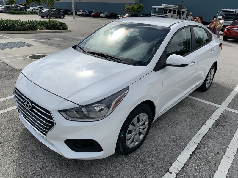 Hyundai Accent long-term rental in Miami, Florida