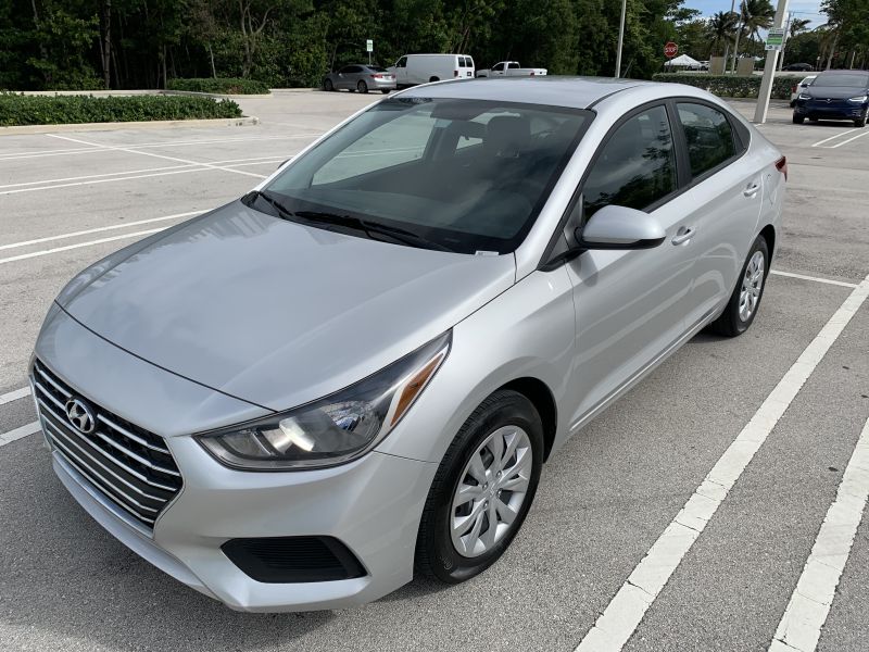Hyundai Accent long-term rental in Miami, Florida