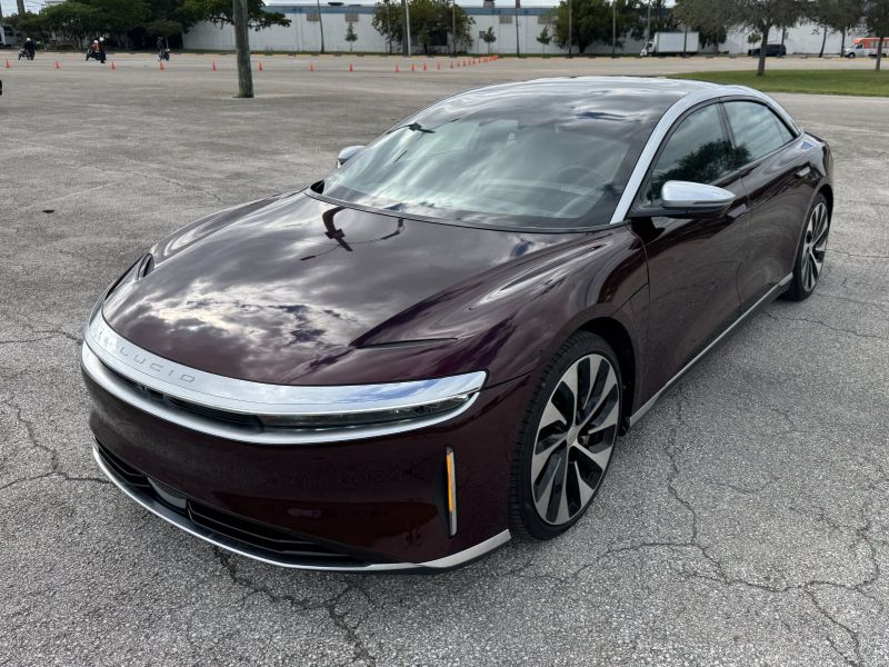 Lucid Air long-term rental in Miami, Florida