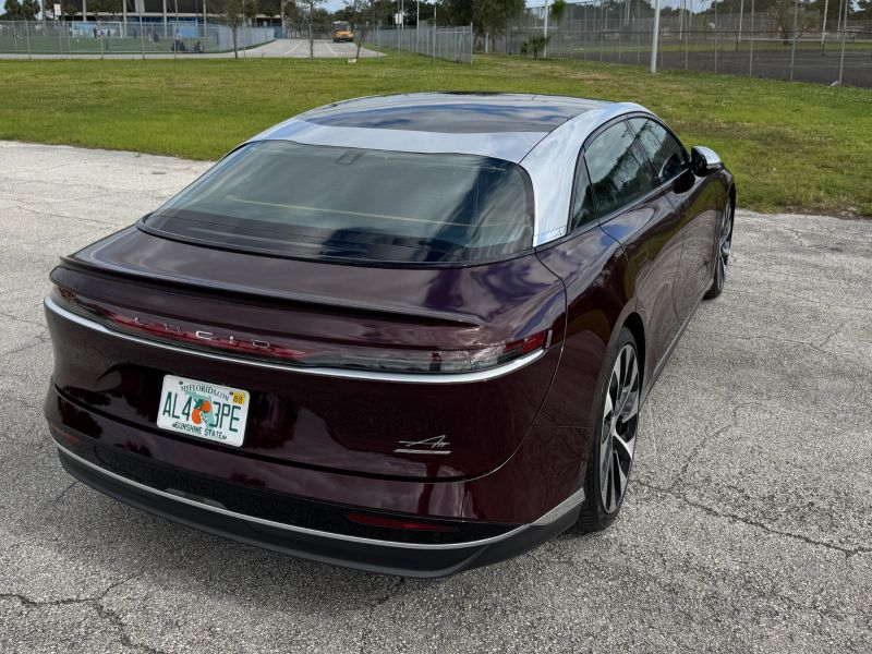 Lucid Air for rent